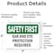 Signmission 5 in Height, 7 in Width, Vinyl Decal, Rectangle OS-2PACK-SF-D-57-L-10580 - alternate 5